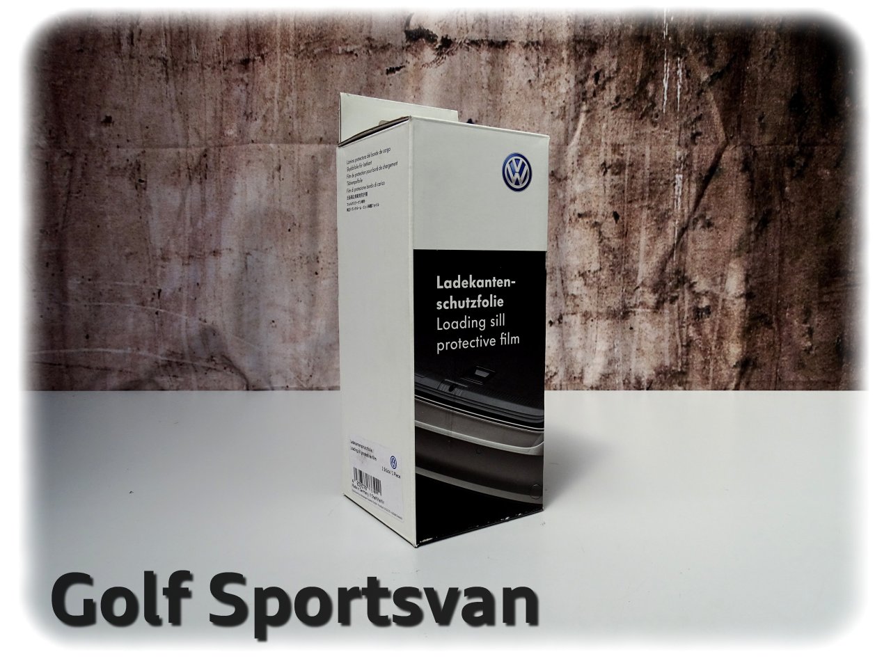Original VW Golf Sportsvan Ladekantenschutz (transparent) - Zubehör / Ladekante - 510061197B
