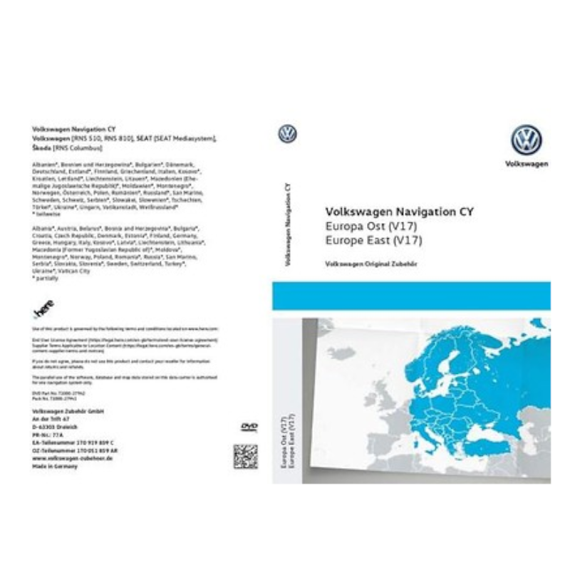 SteinGruppe - VW - Original DVD Navigationssystem - 1T0051859AR