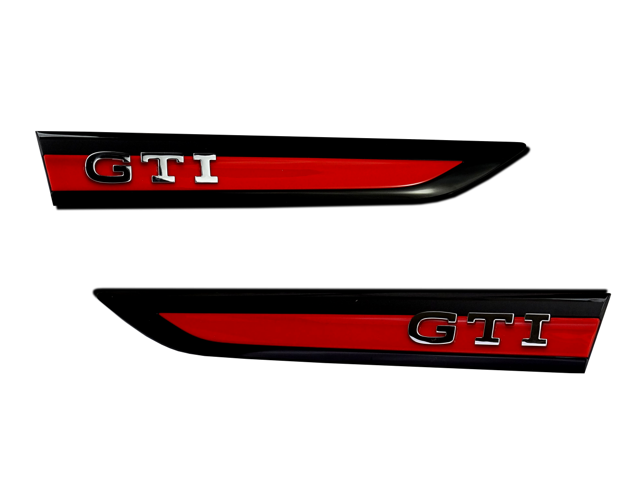 Original VW Golf 8 GTI Schriftzug in schwarz als Satz - für Kotflügel - 5H0853688A JSP & 688 JSP
