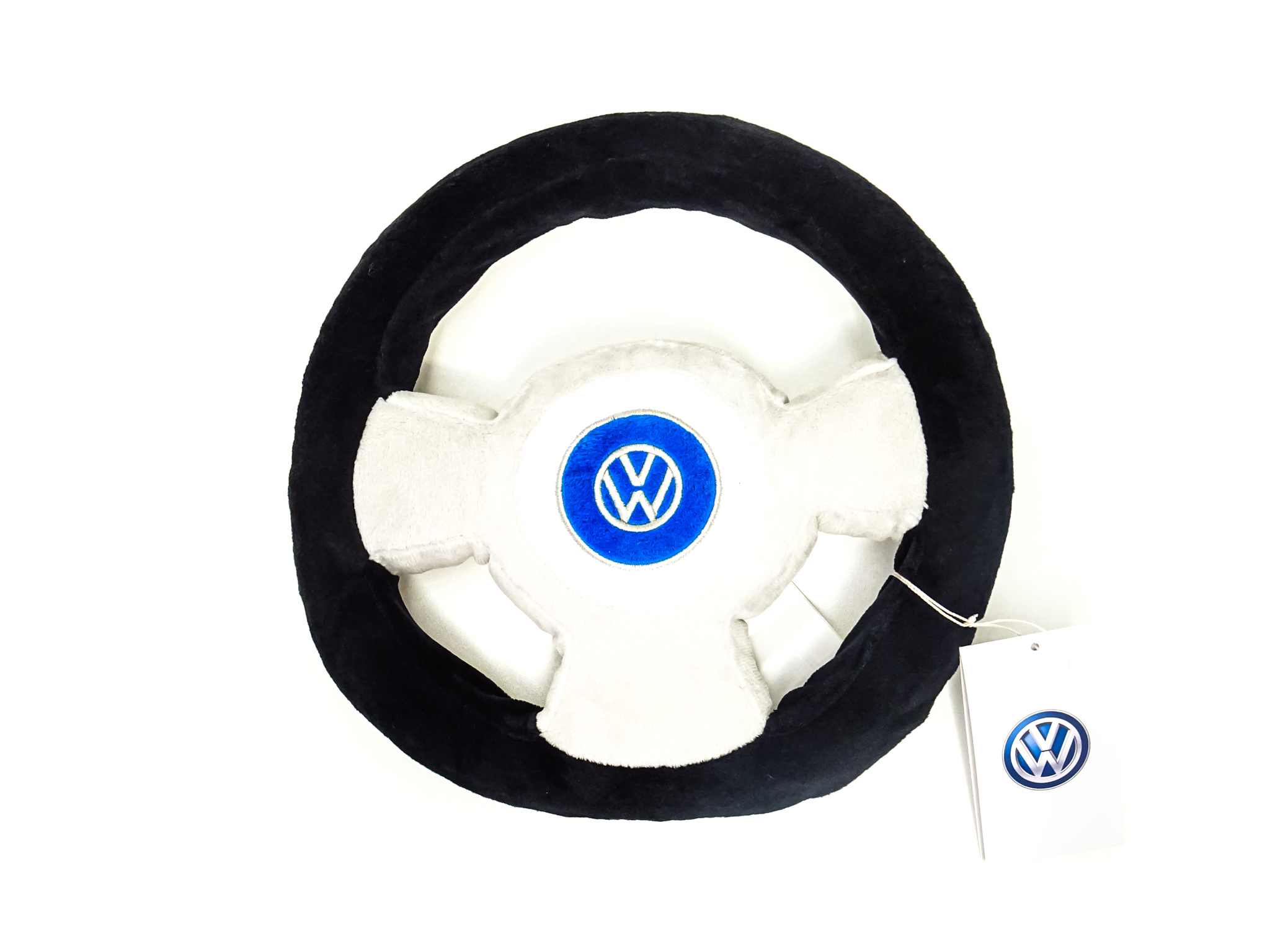 Original Volkswagen Plüschlenkrad mit Quietschhupe 