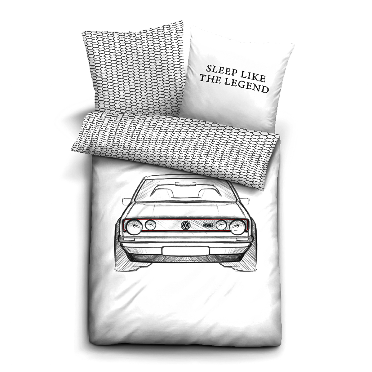 SteinGruppe - Original Volkswagen - Bettwäsche GTI (Sleep like a ledgend) - 1H4087703F