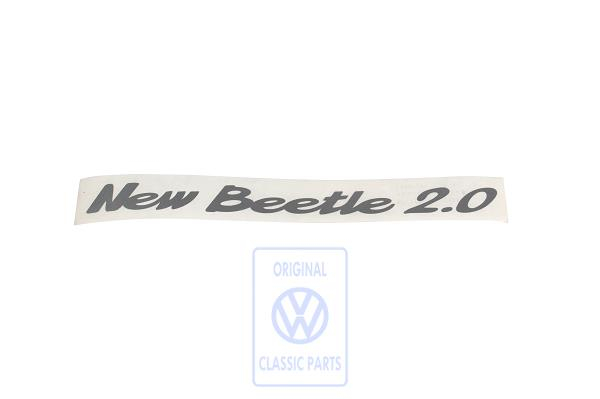 SteinGruppe - Classic Parts - Schriftzug für Beetle - 1C0 853 313 B 3BU